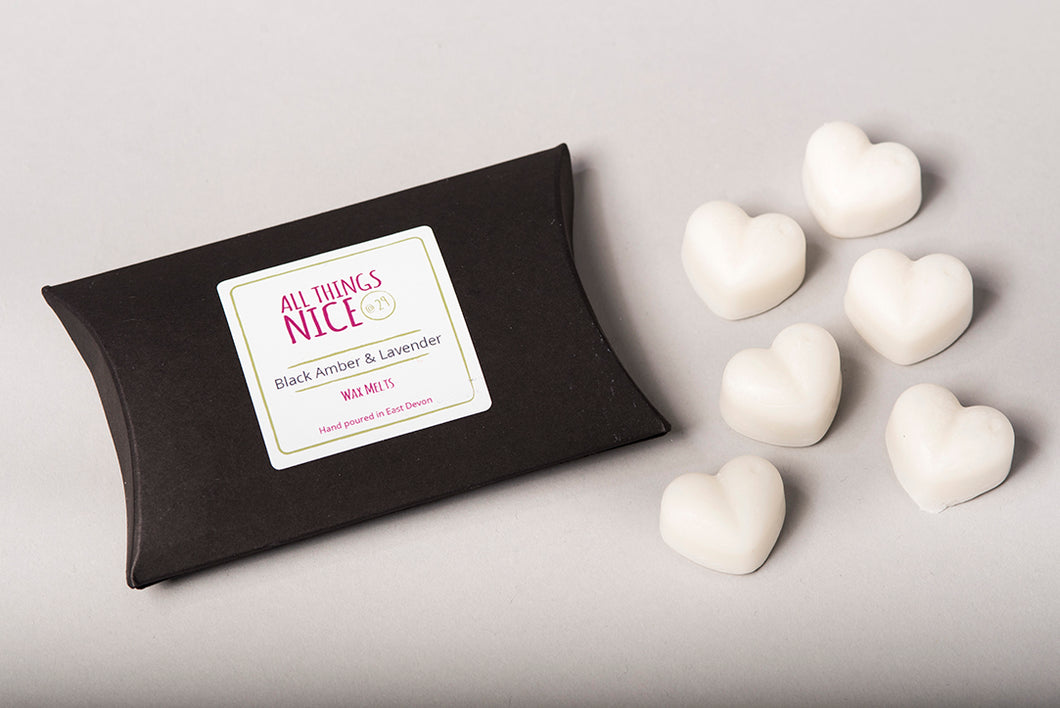 Black Amber & Lavender Wax Melts