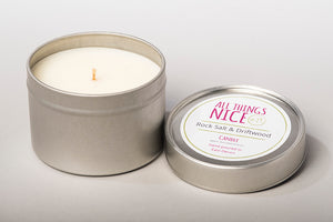 Rock Salt & Driftwood Medium Candle
