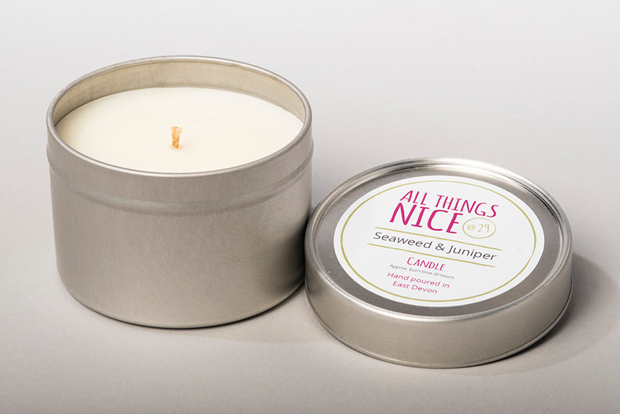 Seaweed & Juniper Medium Candle